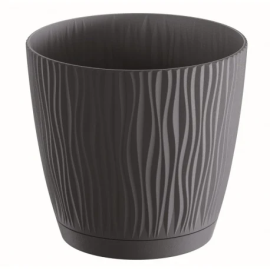 Prosperplast SANDY P Flower Pot 168x168x157mm Anthracite DSY170P-S433
