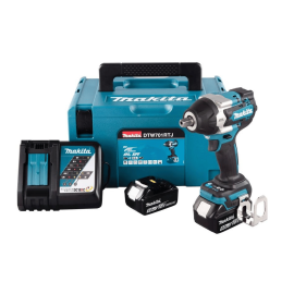 Makita Cordless Impact Wrench 1/2'' 700nm 18V 5.0Ah w/2Battery + Charger (Bl) DTW701RTJ