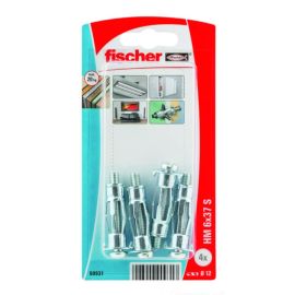 Fischer Metal Cavity Fixing W/Metric Screw HM 6x37 SB 4Pcs 90931/507972