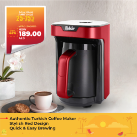 Fakir-Kaave Mono Turkish Coffee Machine-Red-41004082