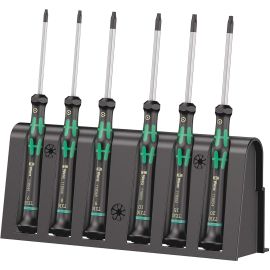 Wera Screwdriver Set Precision Torx (Rack) 6Pcs 2067/6 / 5118154001 
