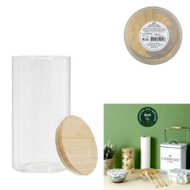 Glass Storage W/ Bamboo Lid 1.2L Ka4371