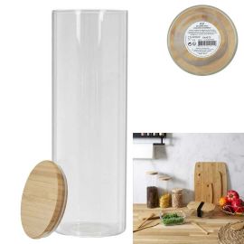 Glass Storage W/ Bamboo Lid 2L Ka4373