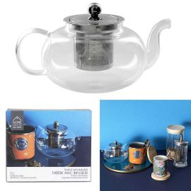 GLASS TEAPOT - STAINLESS STEEL INFUSER 70CL KA4549
