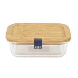 Glass Storage Container W/ Bamboo Lid 52Cl Ka4798
