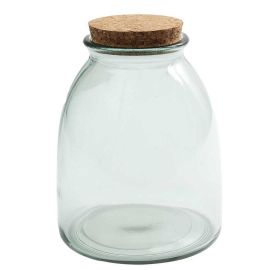 Glass Storage W/ Cork Lid 1L Ka5502