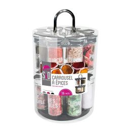 2 Tier Spice Carousel: 16 Containers Kb5669