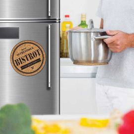 Magnetic Cork Pot Stand 19Cm Kc2216