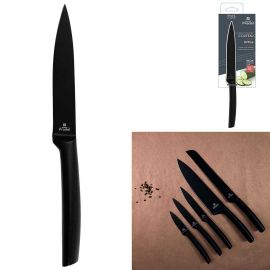 BLACK STAINLESS STEEL KNIFE  12CM KD3309