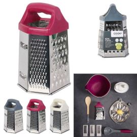 6 Sided Stainless Steel Grater Ku6136