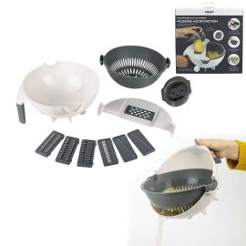 Vegetable Peeler With Strainer 8In1 Ku6566