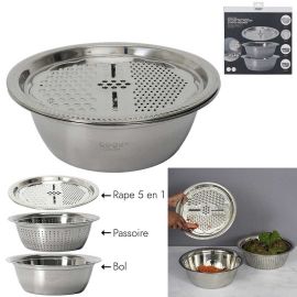 Mixing Bowl W/ Drainer And Grater 3.6L Ku6606