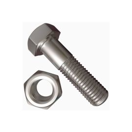 Bolt + Nut G I Hex Head 20mmx100mm - 1pc