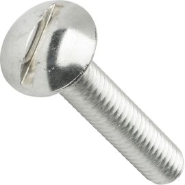 Machine Screw G I Slotted Round Head  4 x 60mm - 12pcs