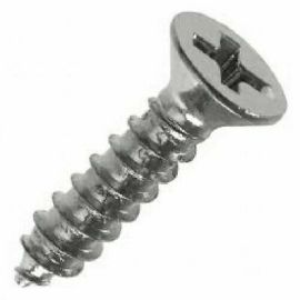 Sheet Metal Screw G I Phillips Flat Head 1" x #8 - 25pcs 