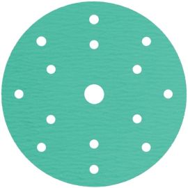 Klingspor Velcro Disc-Hook Kit GreenTec 150mm dia With6 holes Grit #320 10pcs FP 77CKT-ACT