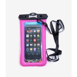Awesome Waterproof Phone Bag Floating IPX8 Certified for 30Mtrs Pink FPB04