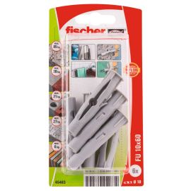 Fischer FU Plug FU 10x60 K 10Pcs 45463/53288