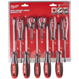 Milwaukee Tri-Lobe Screwdriver Set 3 10 Pc 4932471808
