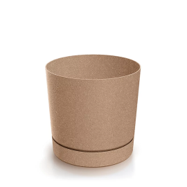 PROSPERPLAST ECO WOOD TUBO P 147X146MM 1.8L BROWN DPOP150W-4665W