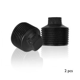 Walteco Plug 3/4", Rt-16, Black, 2 Pcs 3047