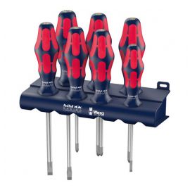 Wera RBR - Screwdriver Set (Rack) 6Pcs 334/350/355/7 05227700001