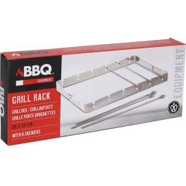 Bbq Grill Rack With 6 Skewers Yl7161000