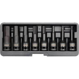 Yato Impact Bit Socket Set Hex 8pcs 1/2" YT-1066