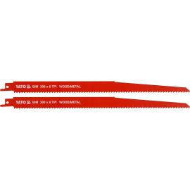 Yato Sabre Saw Blades Bim 300mm 6tpi 2pcs YT-33935