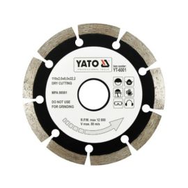 YATO Diamond Blade Segmented-HS 110x1.8x22.2mm  YT-6001