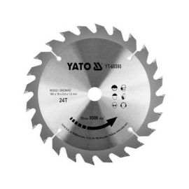 Yato TCT Circular Saw Blade for Wood 165x16x24T for YT-82810, YT-82811 YT-60590
