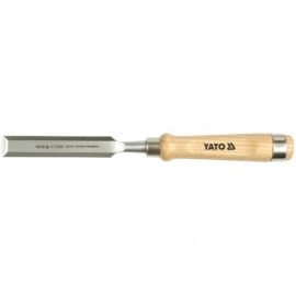 YATO Wood Chisel 8mm Wooden Handle Double Blister Card  YT-6241