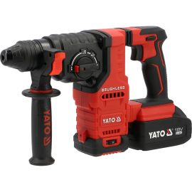 Yato Cordless Rotary Hammer Brushless SDS+ w/2x4.0Ah Battery YT-827724