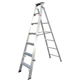 Zamil Aluminium Ladder Heavy Duty 5 Steps DP5