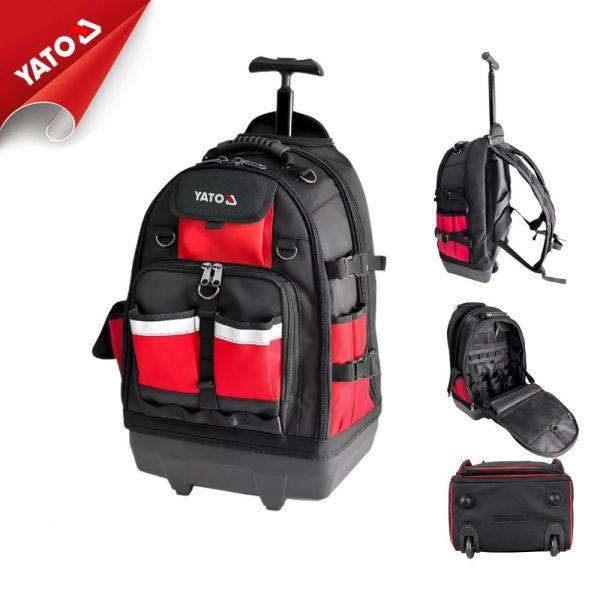 Speedex Tools - Yato Trolley Tool Backpack w/Hard Base 37x23x57cm