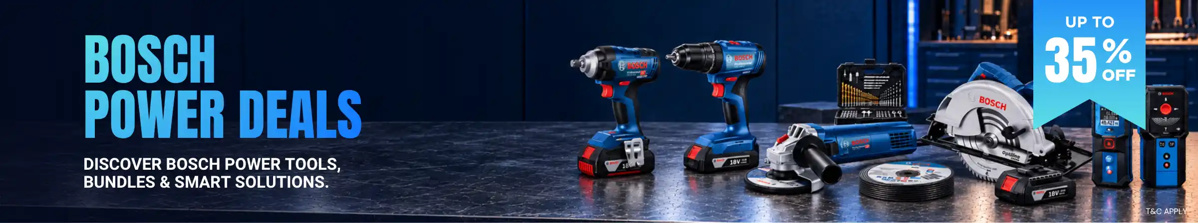 Bosch Power Tool Bundles & Special Offers